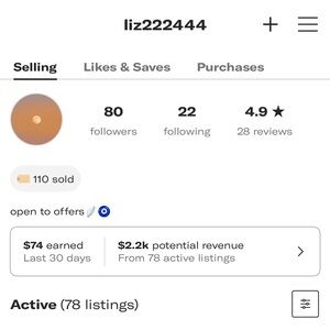 Many items listed on my depop right now ✨